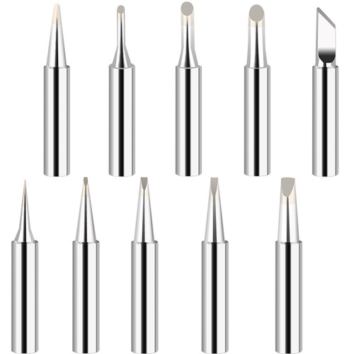 936 soldering station lead-free environmentally friendly soldering iron head 900M white light Luotiezui blade K-mouth horseshoe mouth special pointed flat head curved