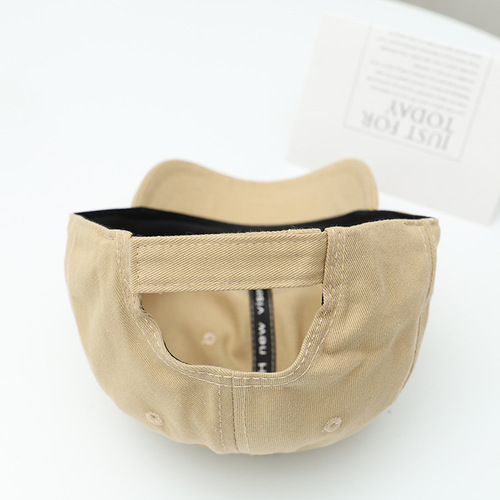 Short Brim Cap, Unisex Sun Hat, Couple Soft Top Hat, Small Brim Baseball Cap, Equestrian Hat, Duckbill Hat, Korean Style