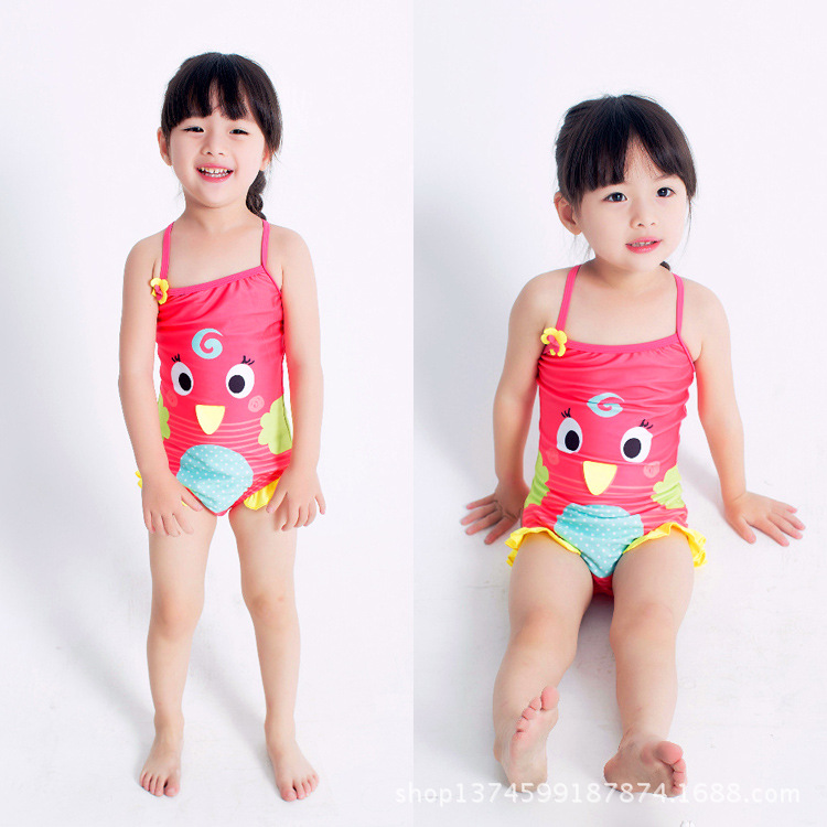 children's cartoon swimwear girl's