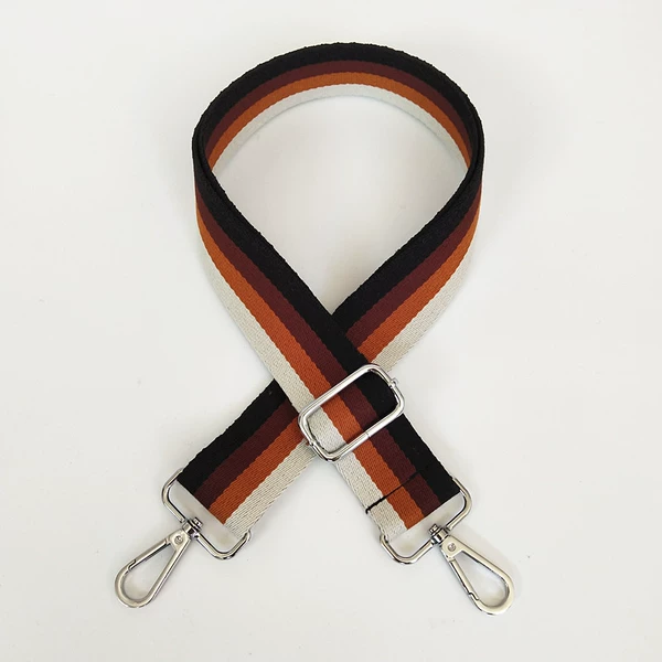 Black brown strip+silver hook