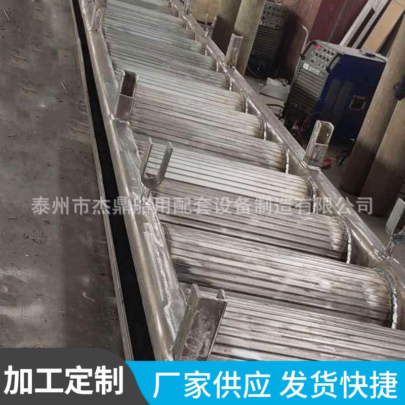 厂家支持定 制船用钢制舷梯 伸缩折叠直梯 舷梯跳板 船用码头梯