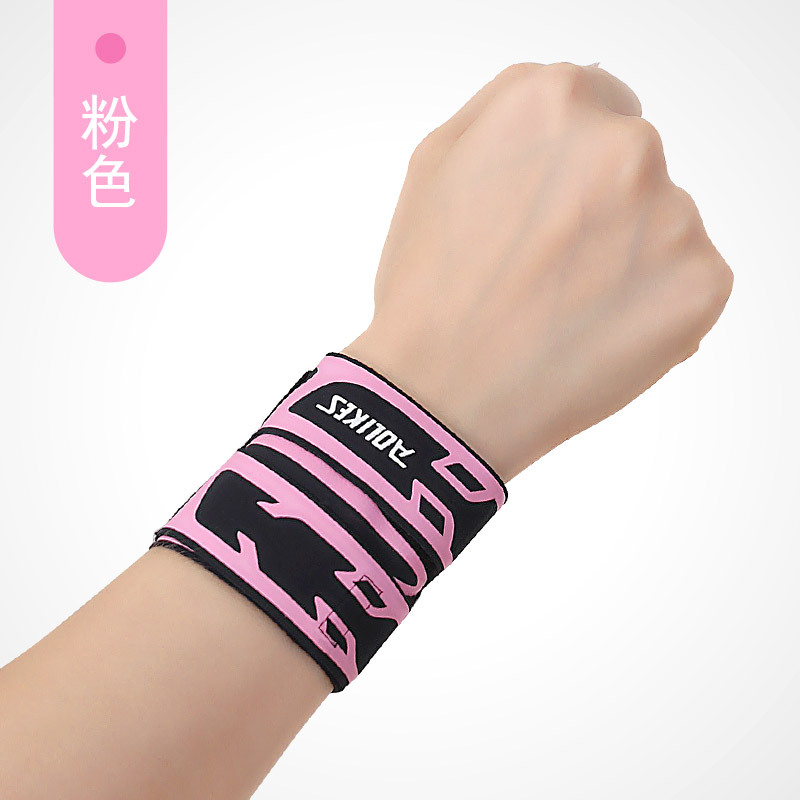 Deportes transpirable pulsera delgada de los hombres de la aptitud Anti-Esguince presión baloncesto bádminton tenis Correa profesional protector de muñeca de cuero