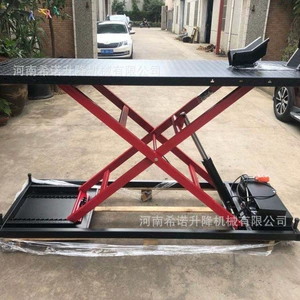 Elektrik pnevmatik motosiklet lifti 600kg 300kg 1t təmir stolu