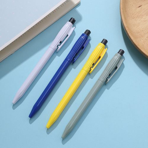 202 Simple Action Ballpoint Pen for Business Office, Advertising Pen Gift Pen Atom Pen Oil Pen Factory Wholesale