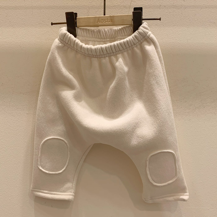Pantalones básicos con foro polar casual versátiles para bebés niños/niñas estilo coreano de internet para invierno, parche para bebés, gruesos, pantalones largos para usar como exterior image 5
