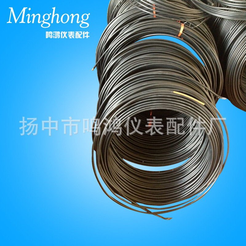 厂家直销 包塑TP2紫铜管护套紫铜管缆 高品质包塑铜管10x1