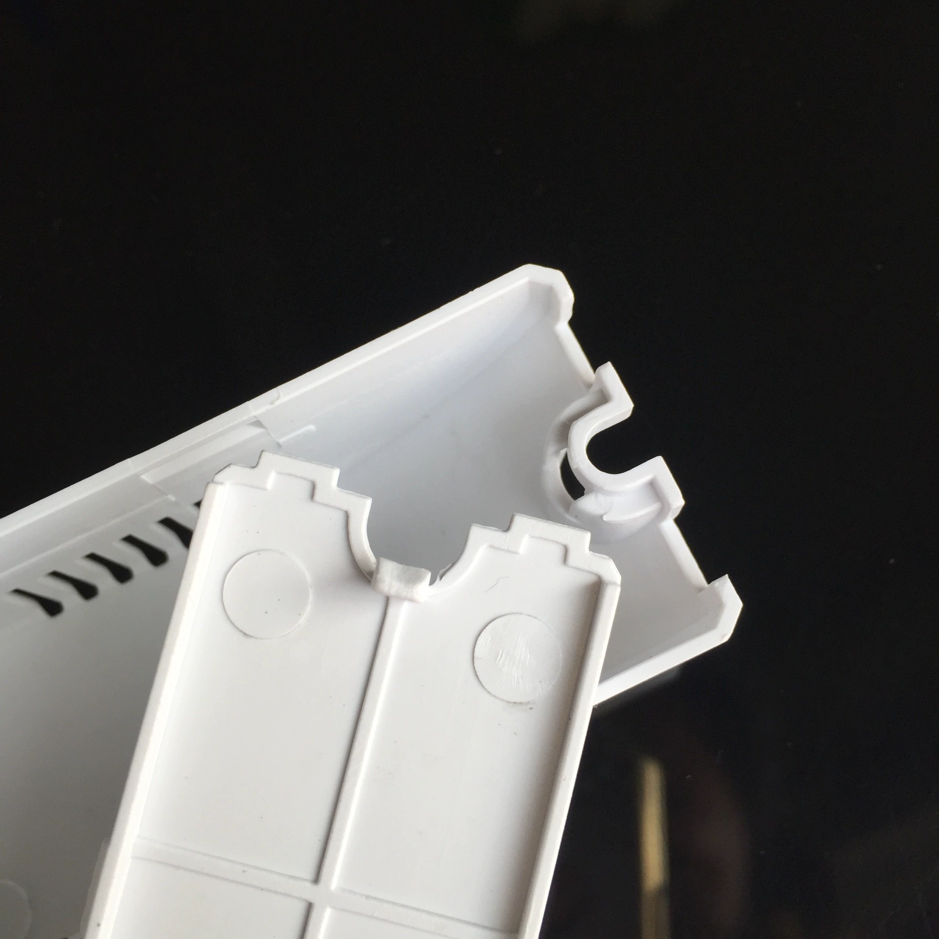 Рекламный светодиодный привод корпус пластиковый ПК огнестойкий балласт корпус удлинен с охлаждением отверстия белый источник питания снаружи X20