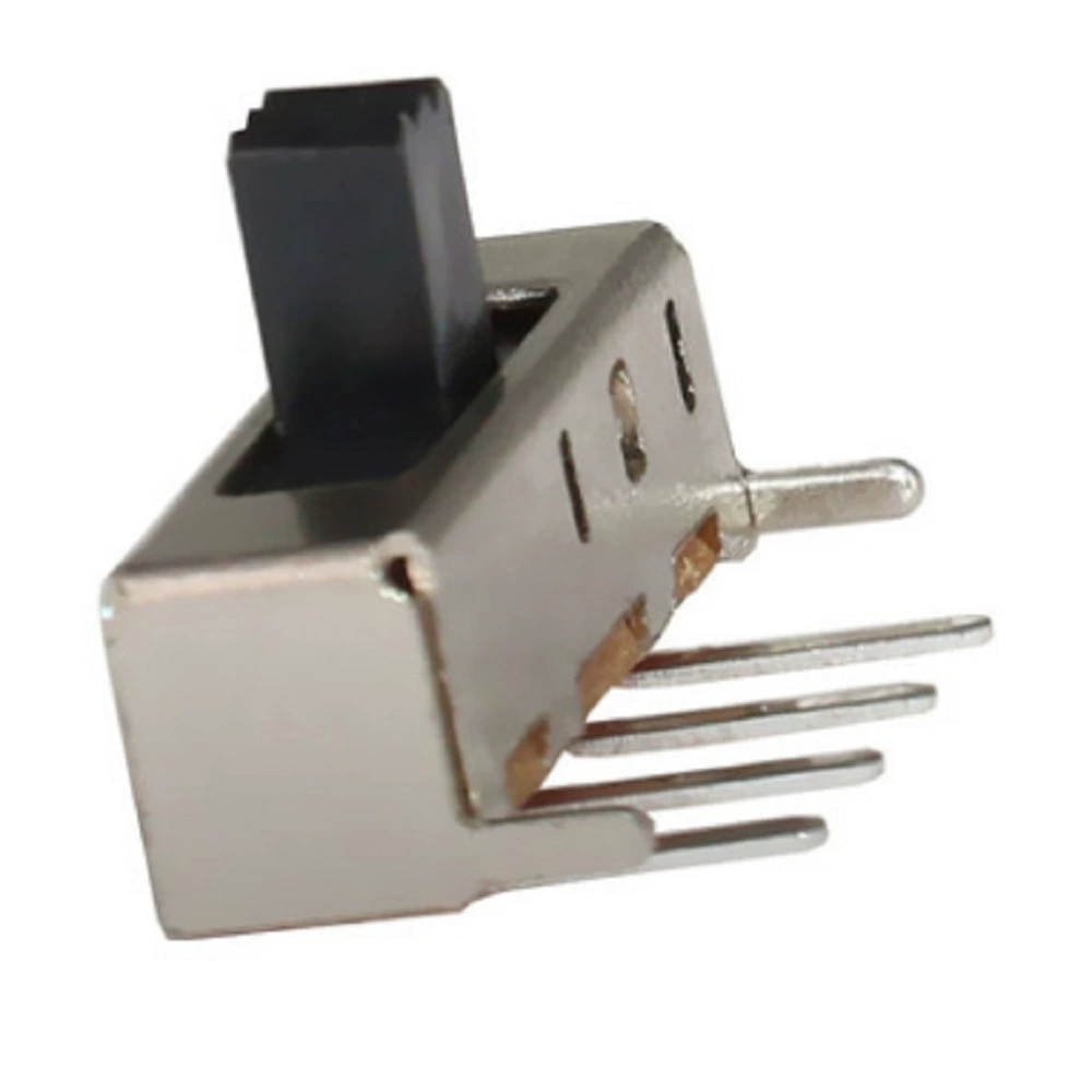 Заводской SMD угловой ножной переключатель трёхскоростной SS-13F24 (1P3T) с регулируемой высотой рукояти, скользящий переключатель