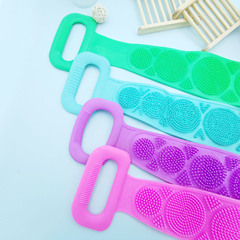 Silicone bath towel for men and women, back rub, plaster strip, back rub, bath brush