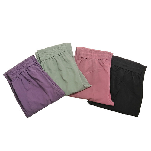 Cross-border loose casual trousers for women, thin drawstrings, slimming running fitness pants, thin leg-cuffed pants, yoga training