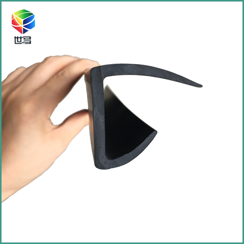 EPDM丁字密封条货柜粮库门粮仓门门缝密封条 丁字门板密封条机柜