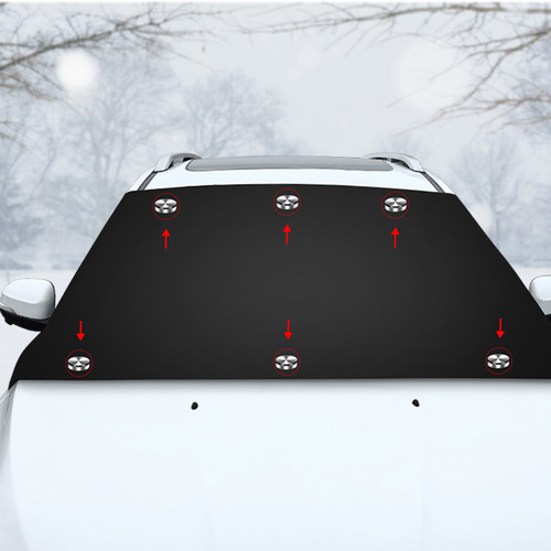 Magnetic car snow shield, car sun shield, frost shield, sun visor, thickened anti-frost, anti-freeze, sun protection car cover