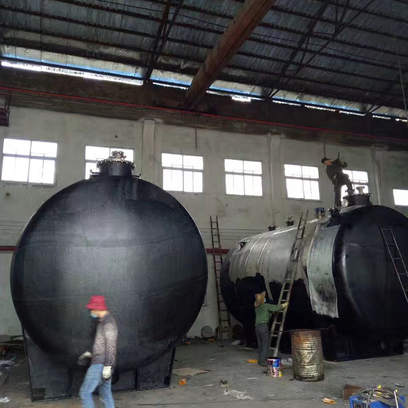 不锈钢埋地罐定制卧式燃料碳钢储罐加油站大型立式储油罐东莞厂家