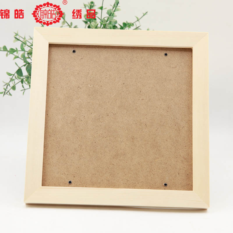 Bordado DIY estilo europeo simple redondo Marco de Fotos decoración cuadrada 6 pulgadas 8 pulgadas moderno montado en la pared marco de fotos decoración mesa