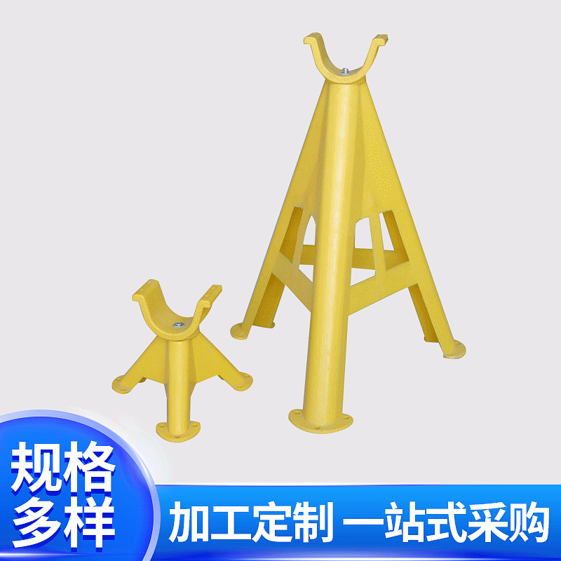 电线电缆支架托架电缆托盘式三角支架 工地施工隧道电缆PVC支架