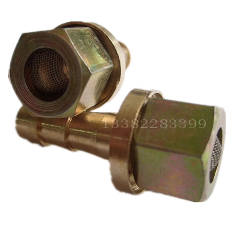 博今水泵配件铜宝塔过滤器洗车器过滤网不锈钢网过滤外径9mm现货