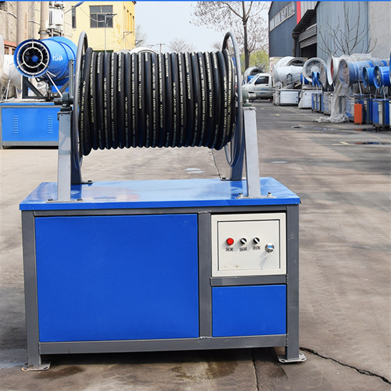 建筑工地100米塔吊喷淋系统高压除尘雾化设备塔机喷淋造雾机