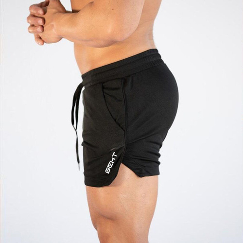 Men's Fitness Shorts Running Training Three-String Beach Shorts