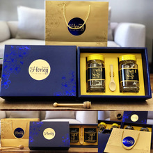 新款蜂蜜包装盒子蜂巢蜜包装礼盒土野蜂蜜特产礼盒包装箱加印包邮