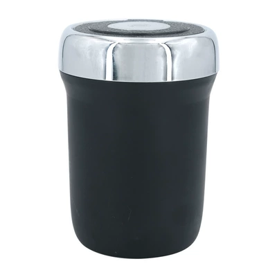 Car flash N17A car ashtray easy to clean and press with light and cover creative car car car supplies (Car ashtray) - silver