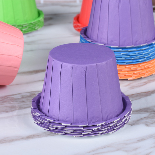 Yajun tulip paper cup disposable baking cake cup muffin cup 50 oven-specific grease-proof paper small paper cups