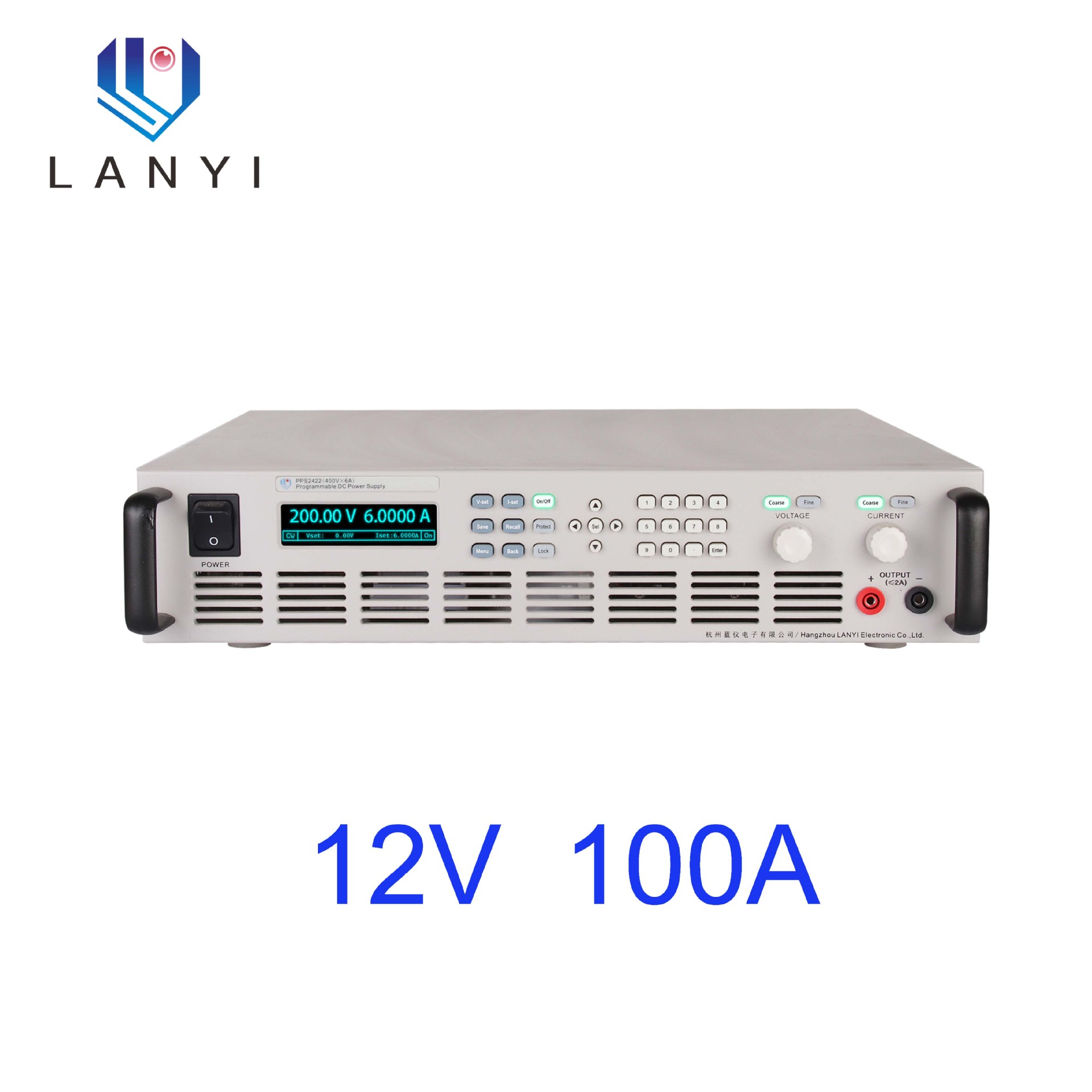 蓝仪PPS12系列可编程大功率直流电源150V8A 500V2.4A 1200W电源