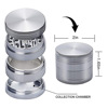 New aluminum alloy millinger diameter 50mm four -layer metal grinding CNC series HERB GRINDER