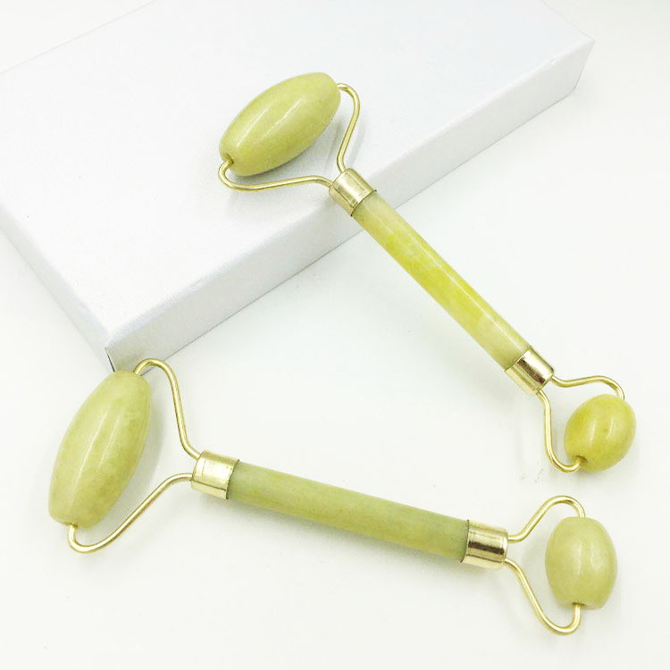 Rodillo de contenedor de belleza natural Jade rodillo de contenedor de belleza natural Xiuyu contenedor de belleza masaje facial palo de belleza