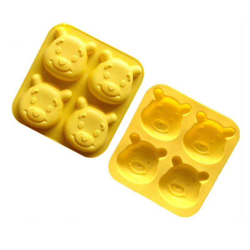 Форма 4 Lianpinnie Kitchen Baking DIY cake form cartoon dessert model silicone chocolate model