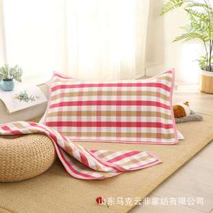 Quanmai Shandong Lao Chou Pillow Pillow производитель черепах толстый седтивный пот и полосатый начало принесите шарф для одной подушки для взрослых