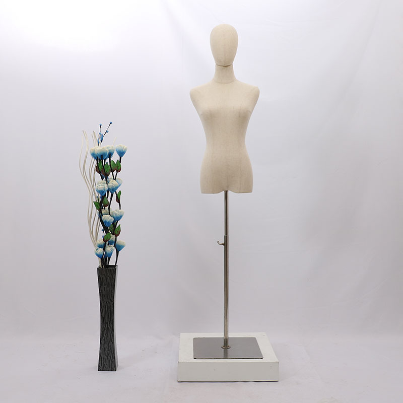 Maniquí de escaparate para tienda de ropa, maniquí femenino de medio cuerpo, maniquí de exhibición, maniquí de enseñanza, maniquí femenino para ropa, modelo de busto pequeño.