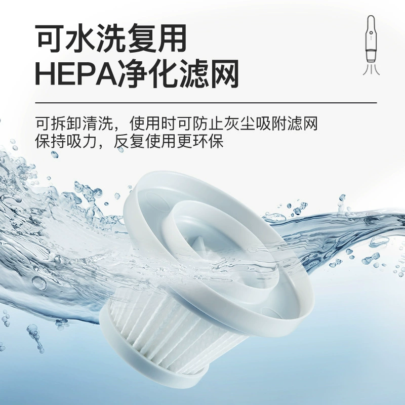 ERACLEAN Shijing/XC01 мини-пылесос беспроводная зарядка для автомобиля и дома, компактный