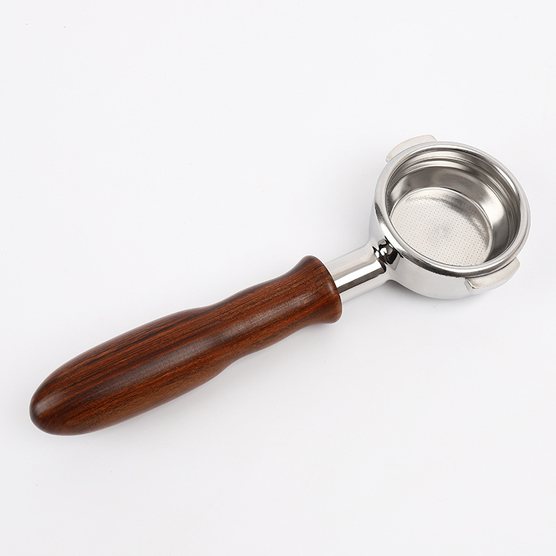 Máquina de café cabeza cervecera Aibao E61/Gemile/WEGA/Rocket universal 58 de dos orejas sin fondo mango de la máquina de café