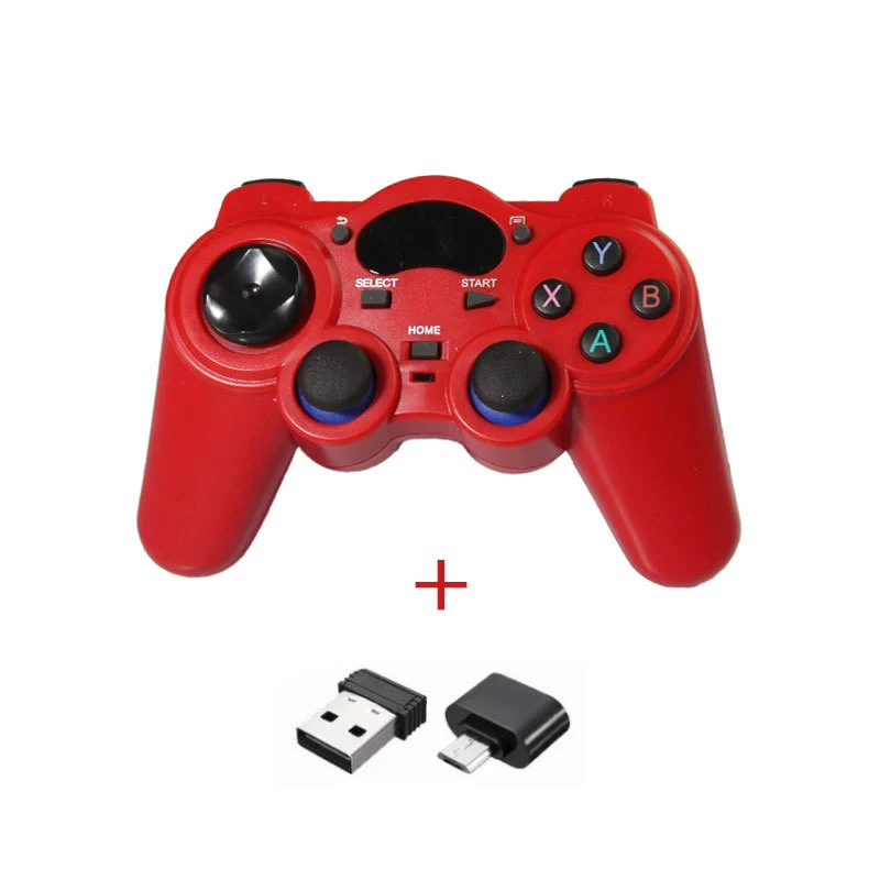 Wireless Gamepad T-850M, 2.4G USB Receiver, Android/PC/TV Support, Micro/Type‑C OTG