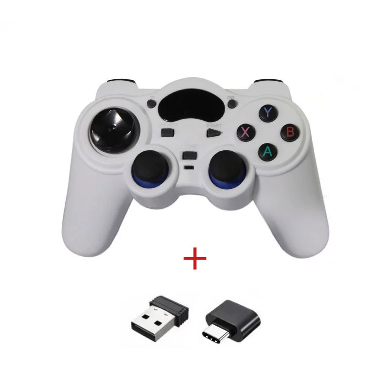 Wireless Gamepad T-850M, 2.4G USB Receiver, Android/PC/TV Support, Micro/Type‑C OTG