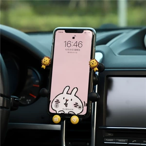Cizgi film avtomobil telefon tutacağı, hava çıxışı qravitasiya telefon tutacağı