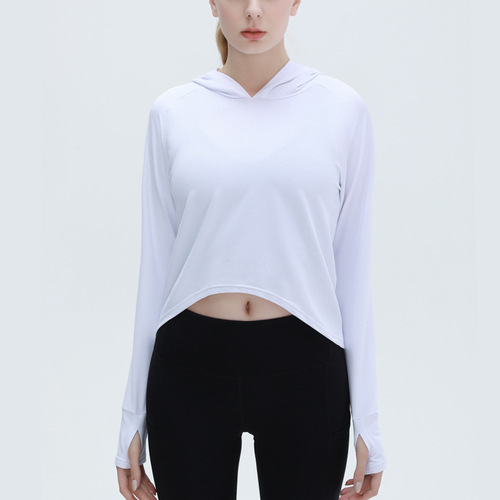 Summer Yoga Women's Factory Wholesale Sweatshirt Long Sleeve T-shirt Training Breathable Quick Dry Sport Top Yoga