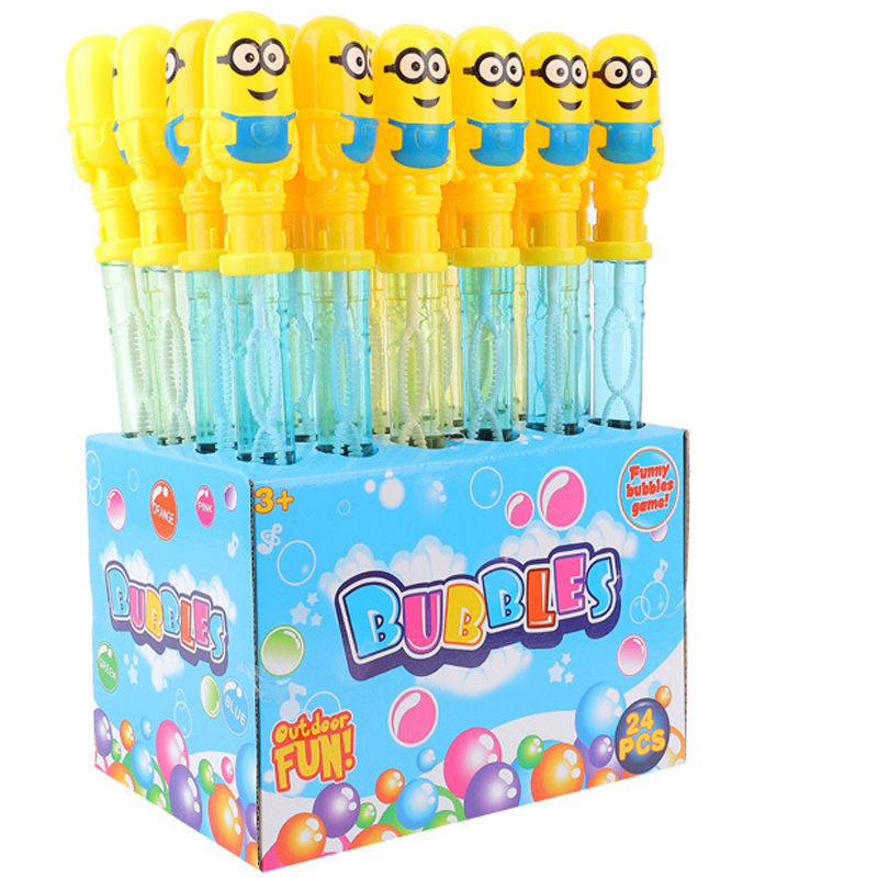 光るバブルスティック漫画風子供用おもちゃシャボン液濃縮補充液屋台夜市人気商品お正月グッズ点滅ライト