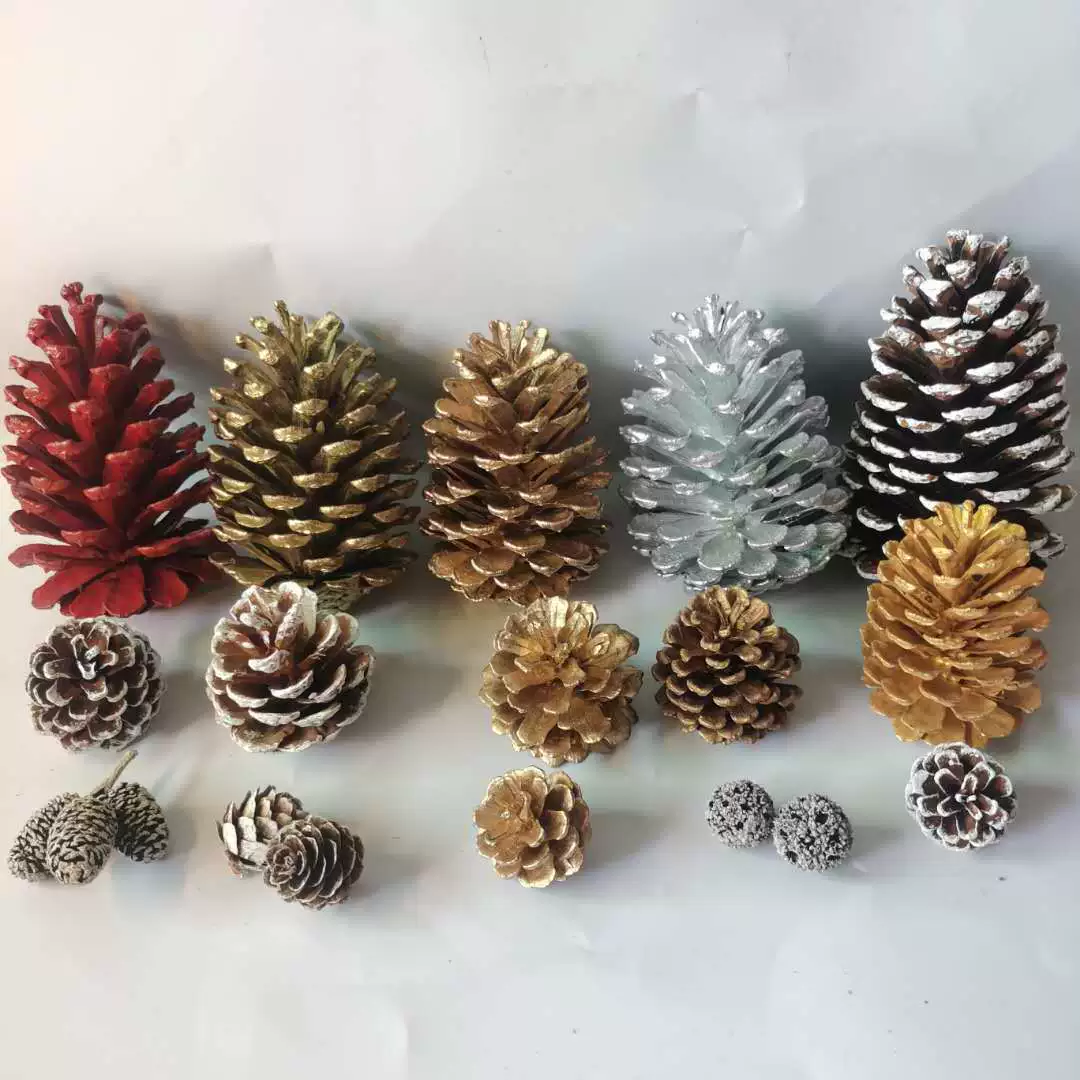 Белая Сосновая Шишка Снег Сосновая Шишка Окрашенная Белой Краской Рождественская Елка Декоративная Ваза Цветок Упорядочить Декоративный Снег Белый Сосновый Шишка Оптовая Продажа Фабрики