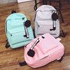 School bag, shoulder bag, trend fashionable capacious backpack for traveling, wholesale, 2021 collection, Korean style