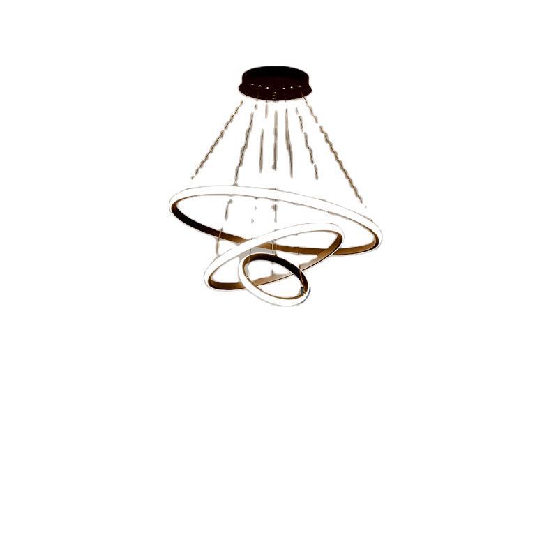 Araña de restaurante led nórdico, lámpara de bar moderna y sencilla, lámpara de habitación de dormitorio, personalidad de comedor, lámpara nueva 2025