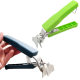 Green stainless steel anti-scald bowl holder kitchen gadget bowl holder stainless steel plate holder plate holder