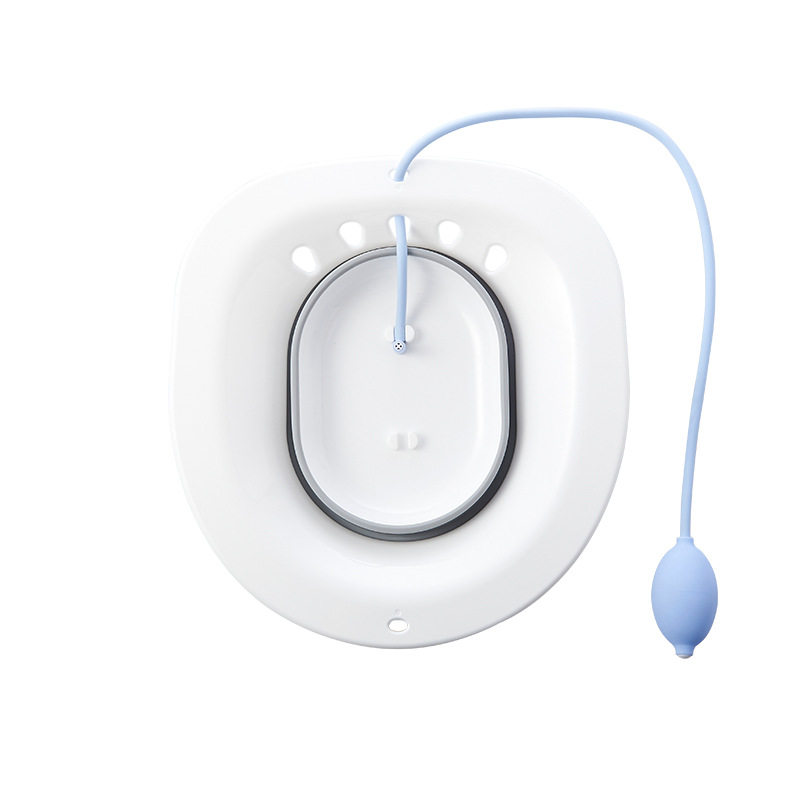 Bañera plegable para uso ginecológico, bañera para el cuidado posparto para mujeres embarazadas, bañera para lavar los glúteos, bañera para baños medicinales, bañera para el cuidado posquirúrgico anal.