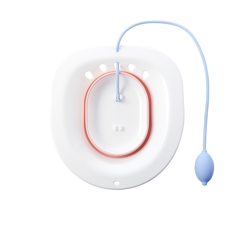 Bañera plegable para uso ginecológico, bañera para el cuidado posparto para mujeres embarazadas, bañera para lavar los glúteos, bañera para baños medicinales, bañera para el cuidado posquirúrgico anal.