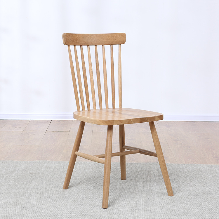 윈저 의자 (화이트 오크 앉아 보드 두께 2.5CM)