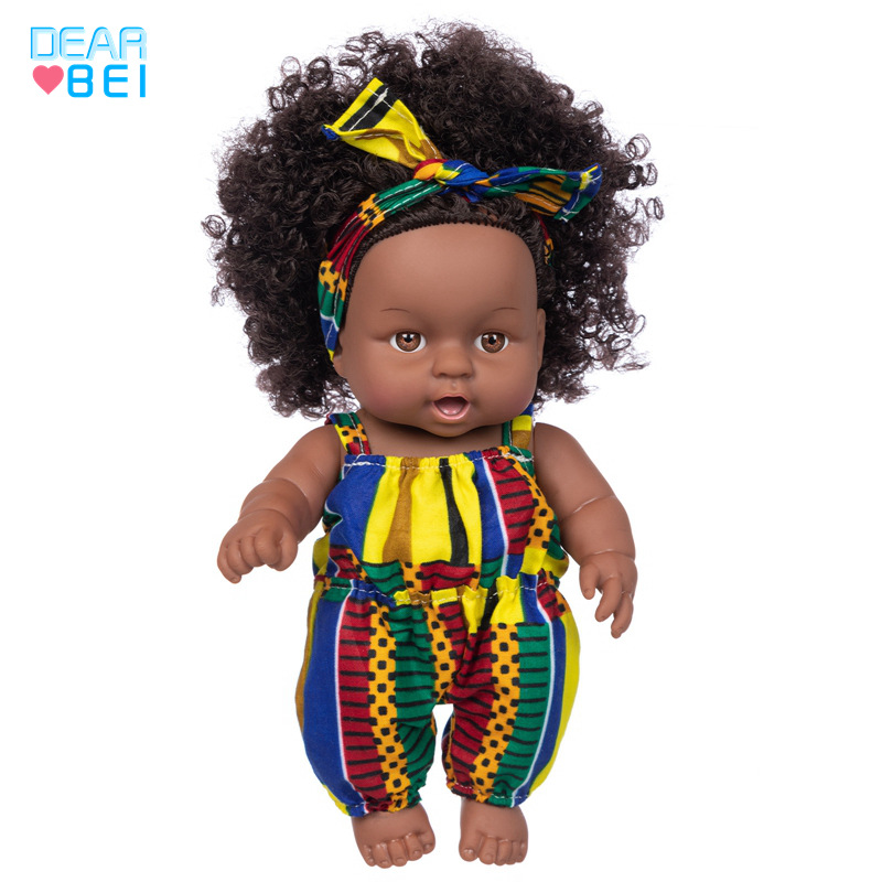 Muñeca de vinilo reborn de 8 pulgadas, estilo tie-dye transfronterizo, para bebé, cómoda, para niña, juguete, venta al por mayor