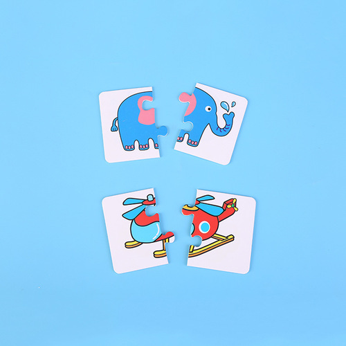 Children's Educational Matching Puzzles for 1-3 Year Olds, Alphabet Learning Cards, Early Learning Cards for Boys and Girls