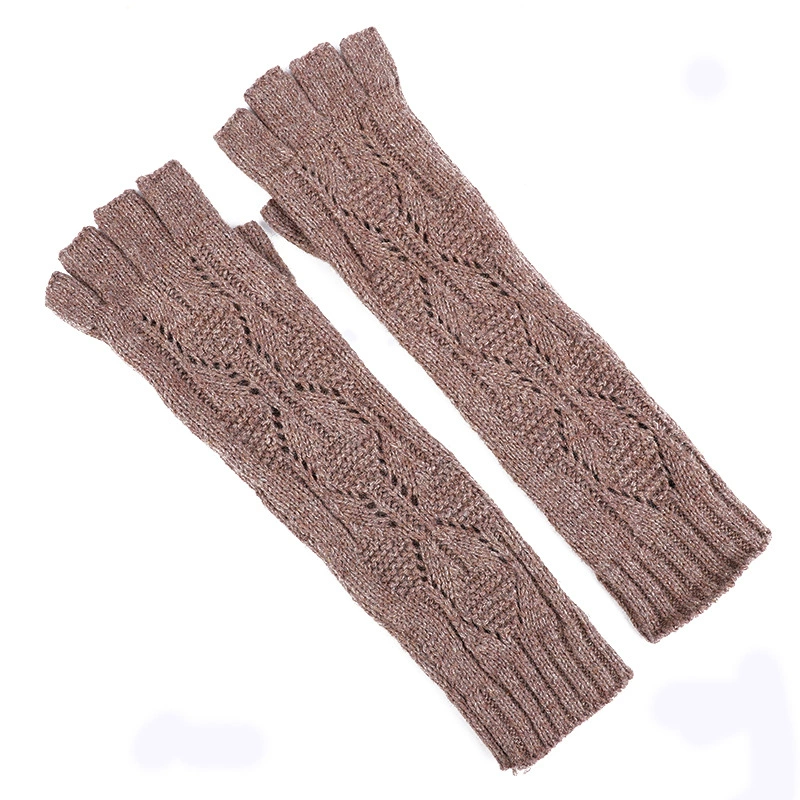 Winter woolen long gloves, keep warm set, sleeves, wholesale