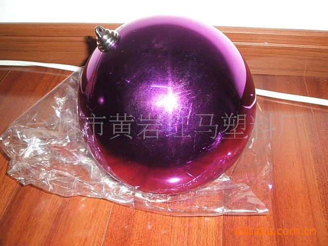 25cm Navidad bola/Bola de galvanoplastia/Hotel Mall/KTV ventana la boda lugar diseño/bola decorativa al por mayor