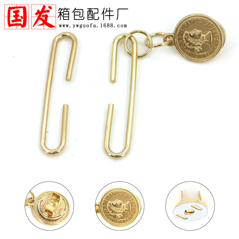 8.5 Promoción de 5 cm de cabeza de oro, oro redondo, oro en forma de C, oro tricolor